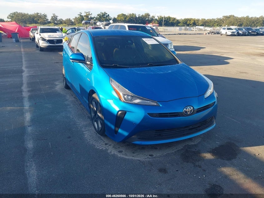 2019 TOYOTA PRIUS XLE | JTDKARFU7K3092861 | UPCARS