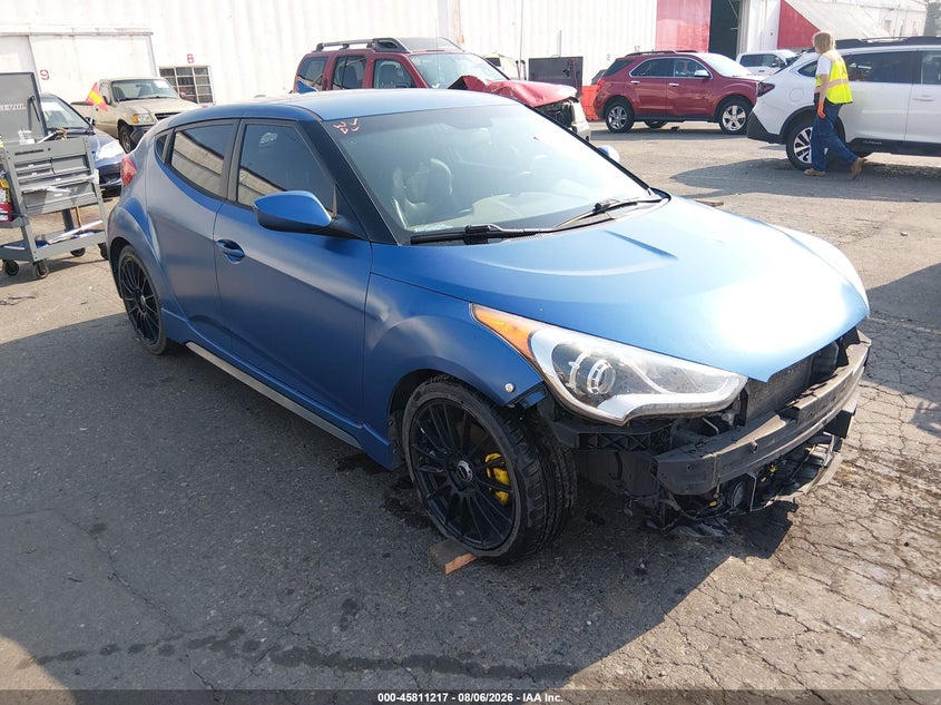 2016 HYUNDAI VELOSTER TURBO RALLY EDITION | KMHTC6AE5GU252455 | UPCARS