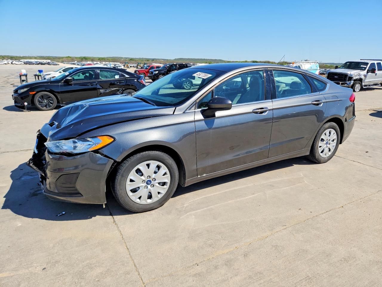 2019 FORD FUSION S | 3FA6P0G7XKR268541 | UPCARS