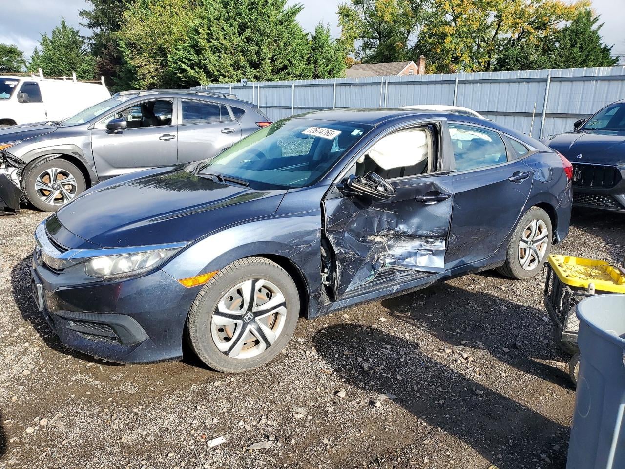 2017 HONDA CIVIC LX | 2HGFC2F5XHH532669 | UPCARS