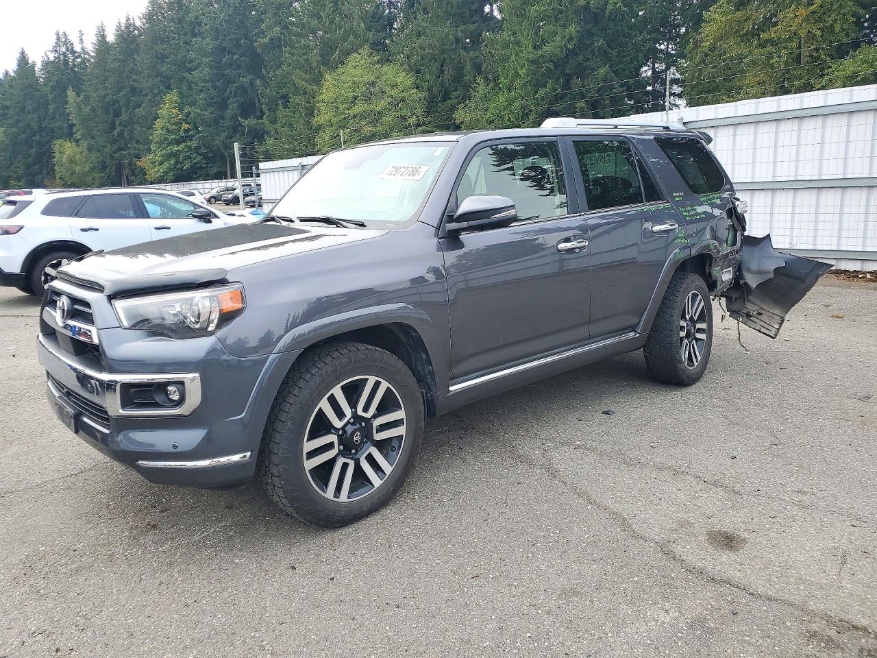 2022 TOYOTA 4RUNNER LIMITED | JTEKU5JR2N6010066 | UPCARS