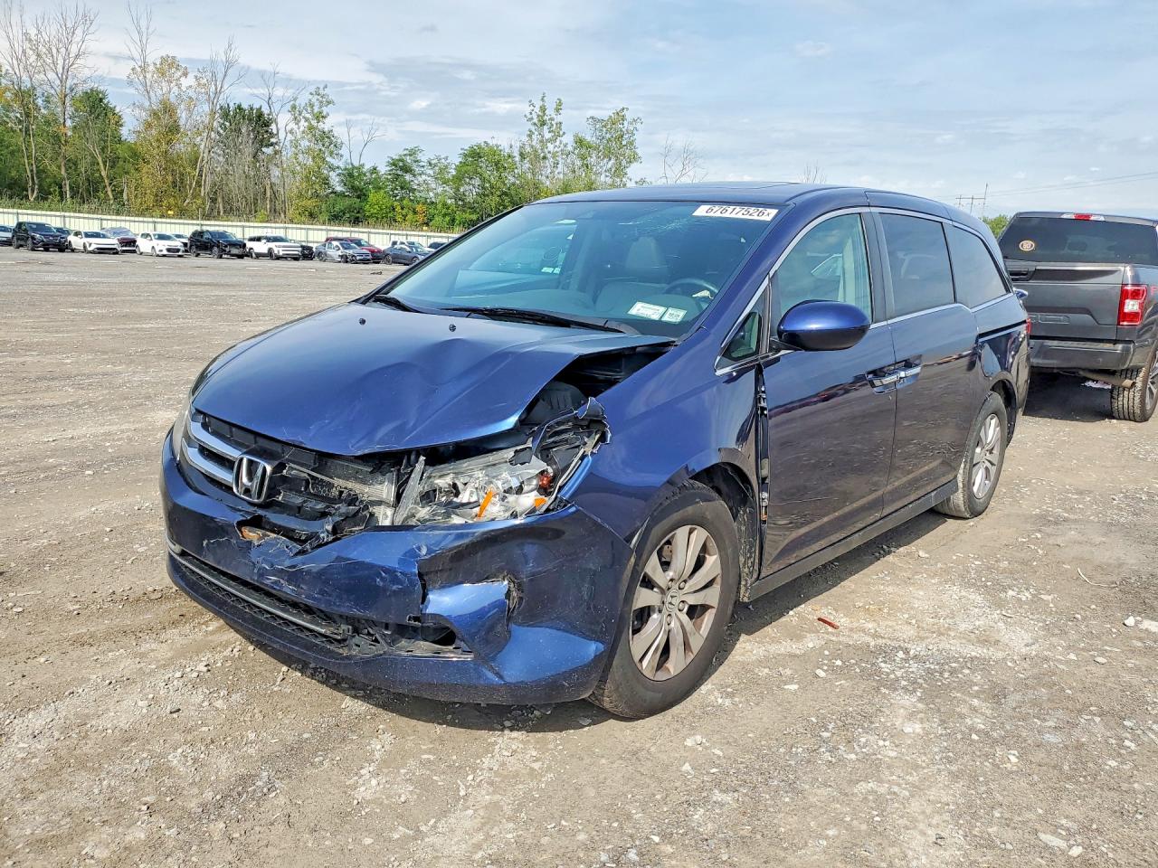 2016 HONDA ODYSSEY EXL | 5FNRL5H65GB060078 | UPCARS