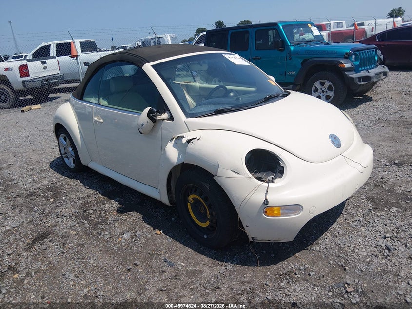 2005 VOLKSWAGEN NEW BEETLE GLS 1.8T | 3VWCD31Y25M352439 | UPCARS