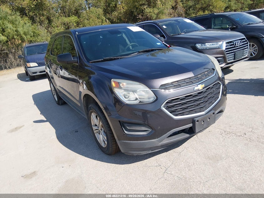 2016 CHEVROLET EQUINOX LS | 2GNALBEK8G6217032 | UPCARS