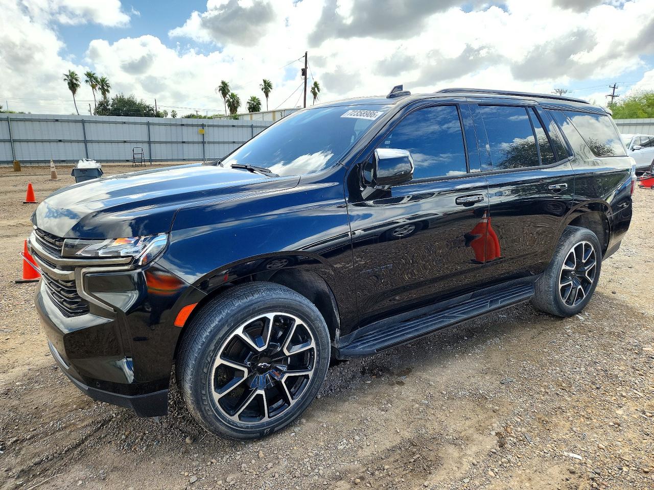 2022 CHEVROLET TAHOE C1500 RST | 1GNSCRKD5NR338847 | UPCARS