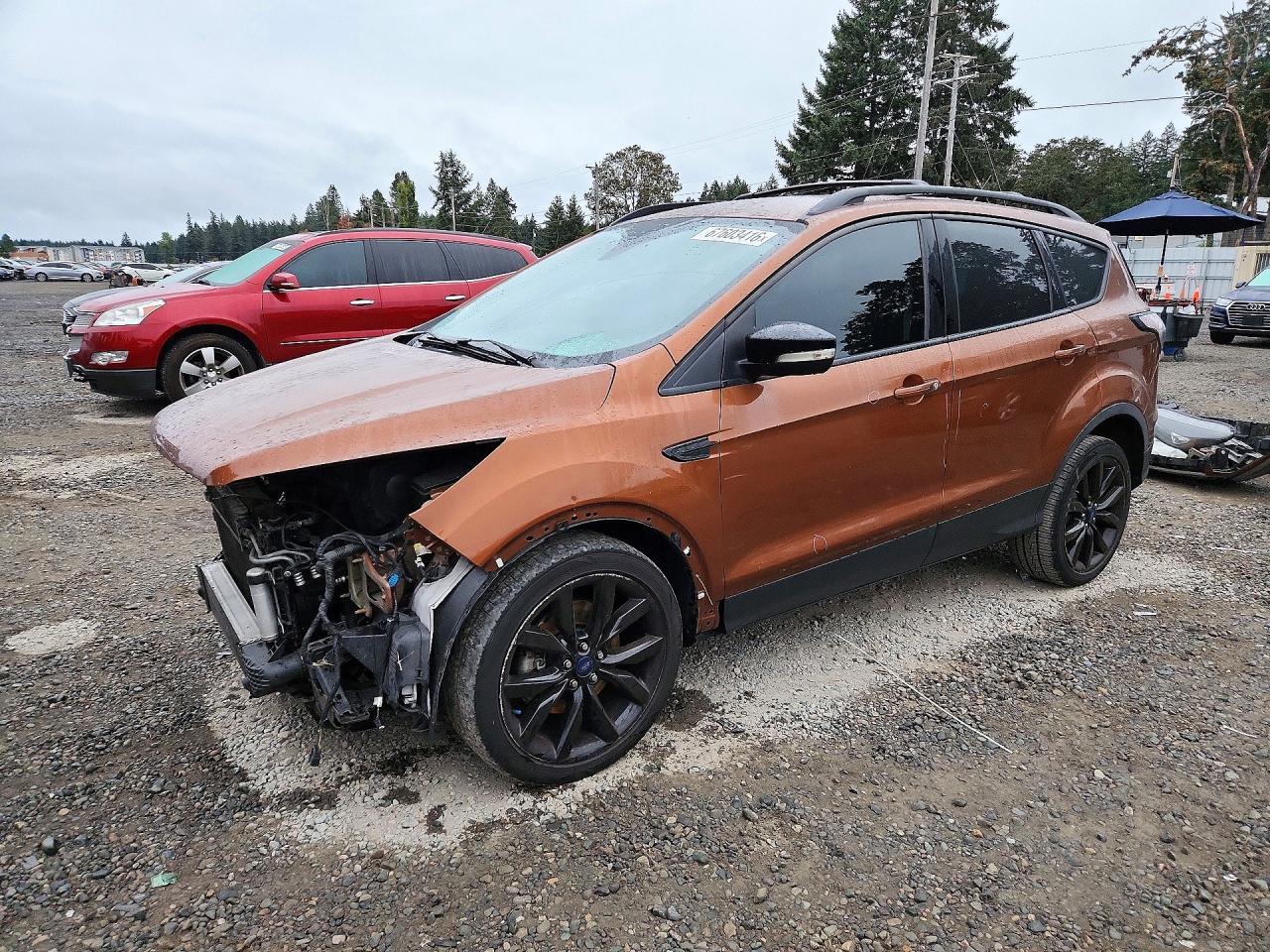 2017 FORD ESCAPE TITANIUM | 1FMCU9J90HUC38837 | UPCARS