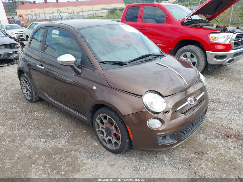 2012 FIAT 500 SPORT | 3C3CFFBR5CT212432 | UPCARS