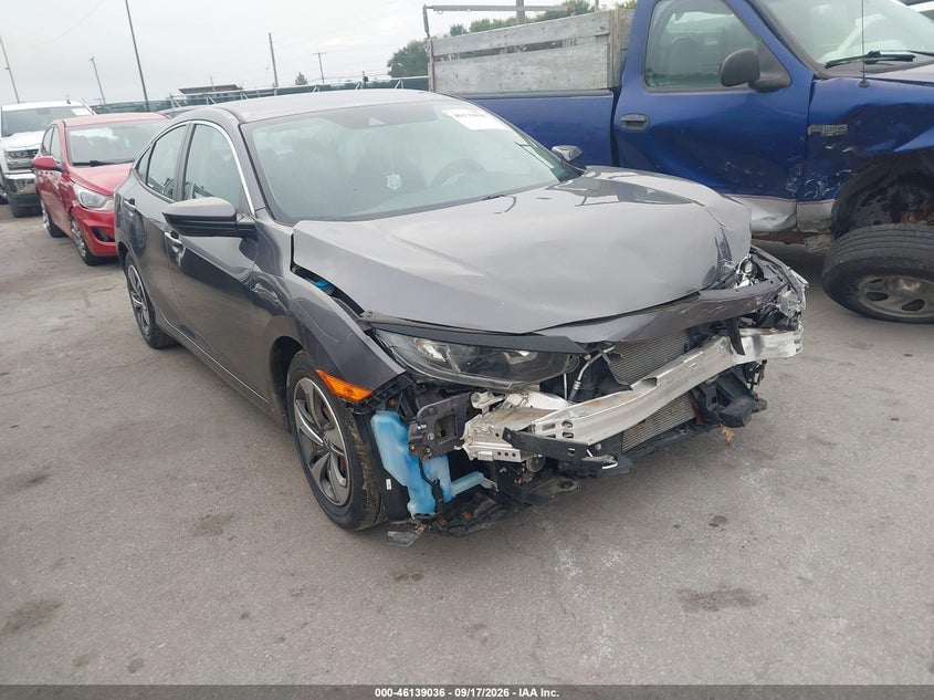 2019 HONDA CIVIC LX | 2HGFC2F6XKH575666 | UPCARS