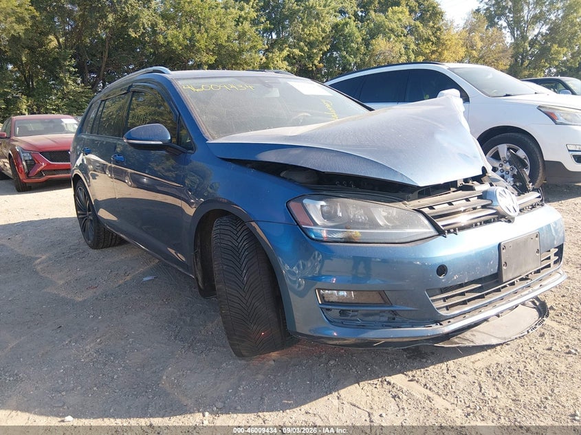 2015 VOLKSWAGEN GOLF SPORTWAGEN TDI SEL 4-DOOR | 3VWCA7AU8FM516405 | UPCARS