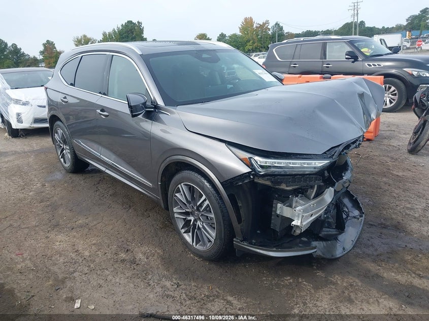 2025 ACURA MDX ADVANCE PACKAGE | 5J8YE1H88SL032587 | UPCARS