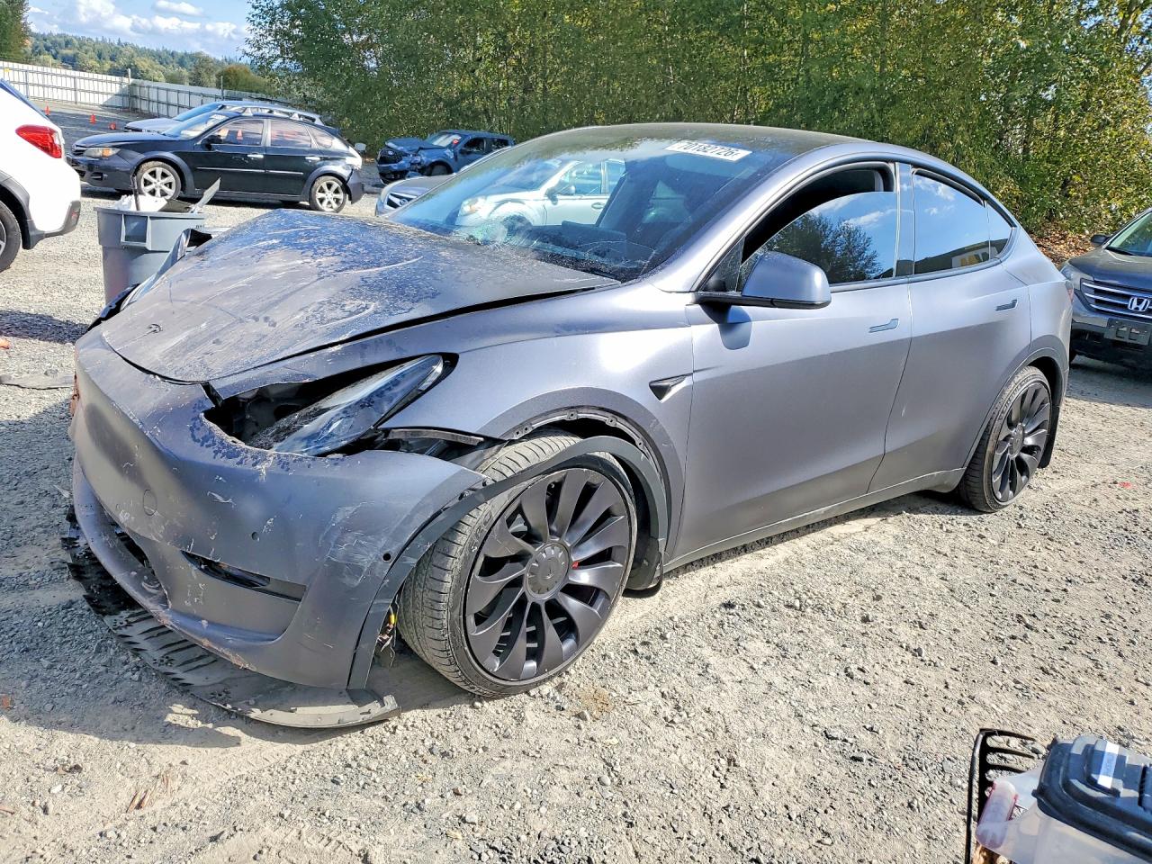 2022 TESLA MODEL Y | 7SAYGDEFXNF522441 | UPCARS