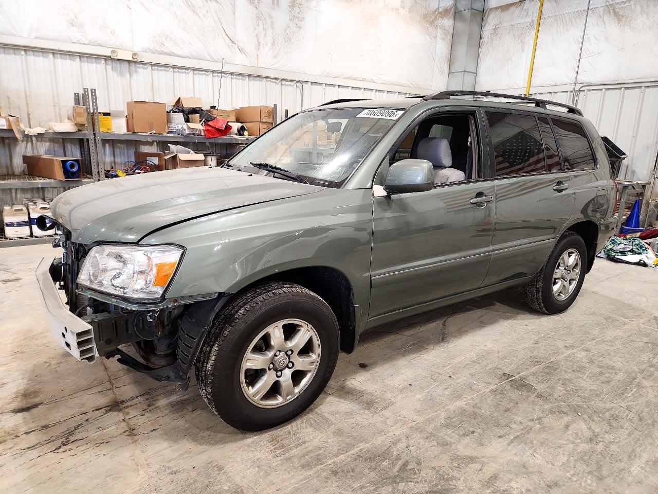 2005 TOYOTA HIGHLANDER BASE | JTEGP21AX50067866 | UPCARS