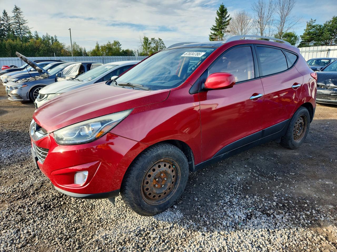 2014 HYUNDAI TUCSON SE | KM8JUCAGXEU822600 | UPCARS