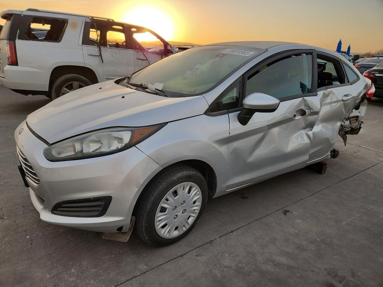 2018 FORD FIESTA S | 3FADP4AJ9JM124705 | UPCARS