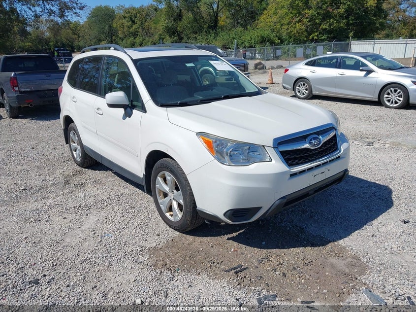 2016 SUBARU FORESTER 2.5I PREMIUM | JF2SJADC2GH427046 | UPCARS