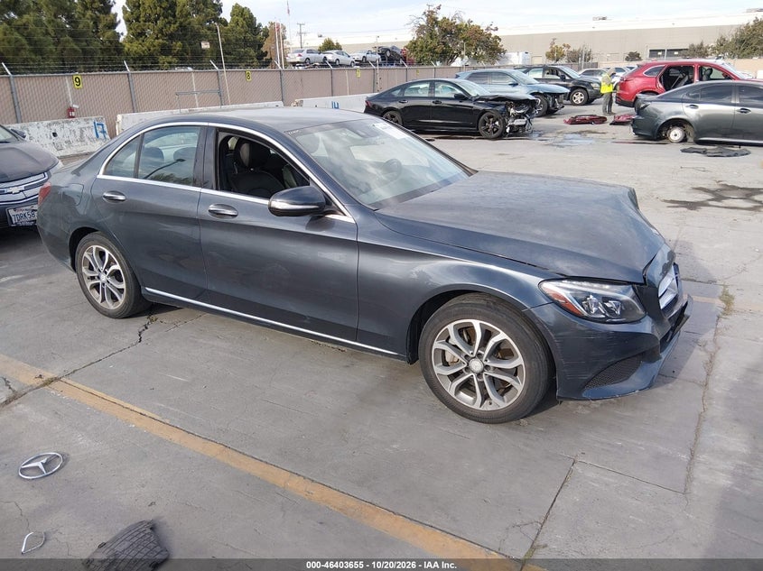 2015 MERCEDES-BENZ C 300 4MATIC | 55SWF4KBXFU063792 | UPCARS