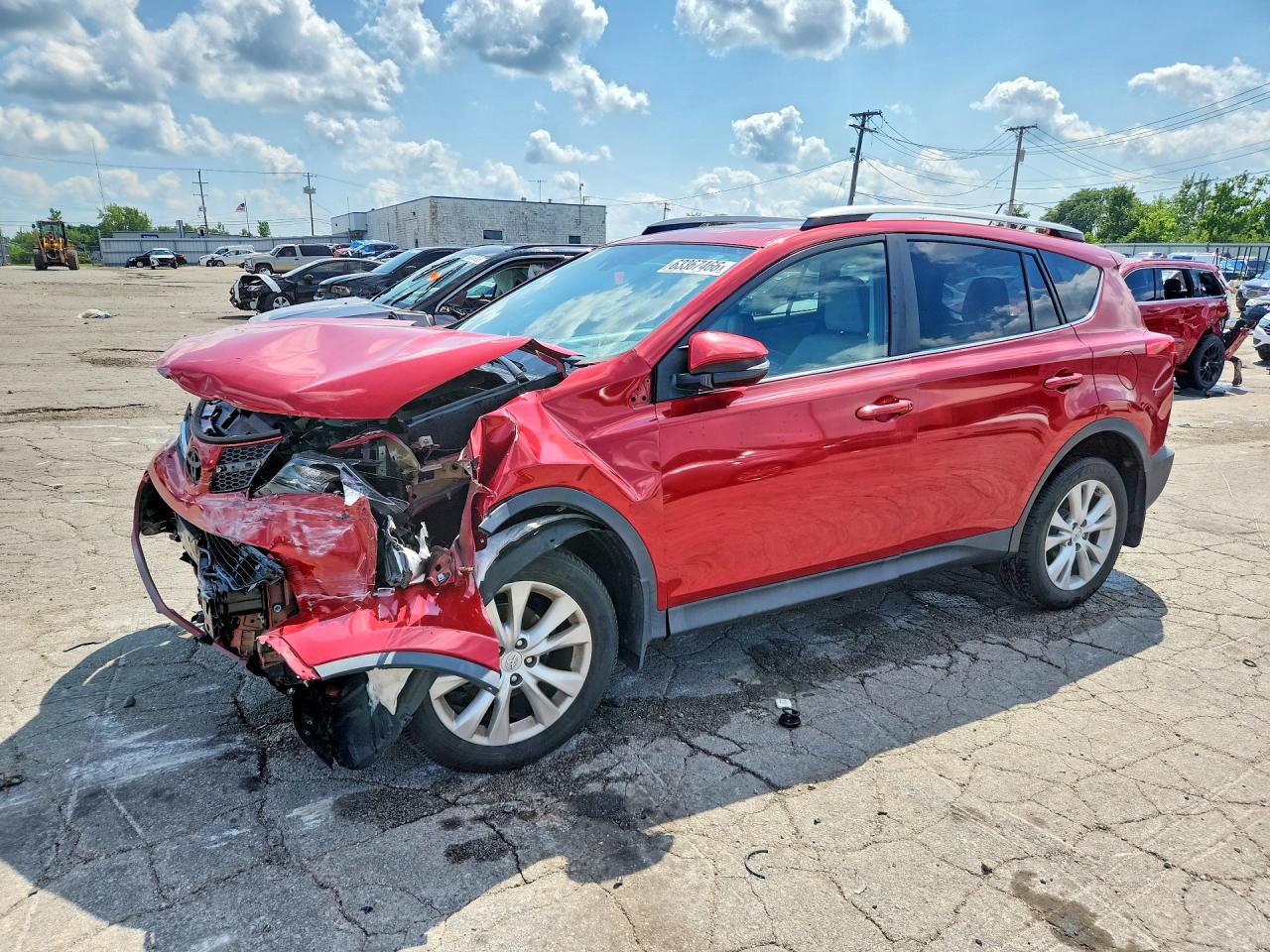 2015 TOYOTA RAV4 LIMITED | 2T3DFREV6FW239095 | UPCARS