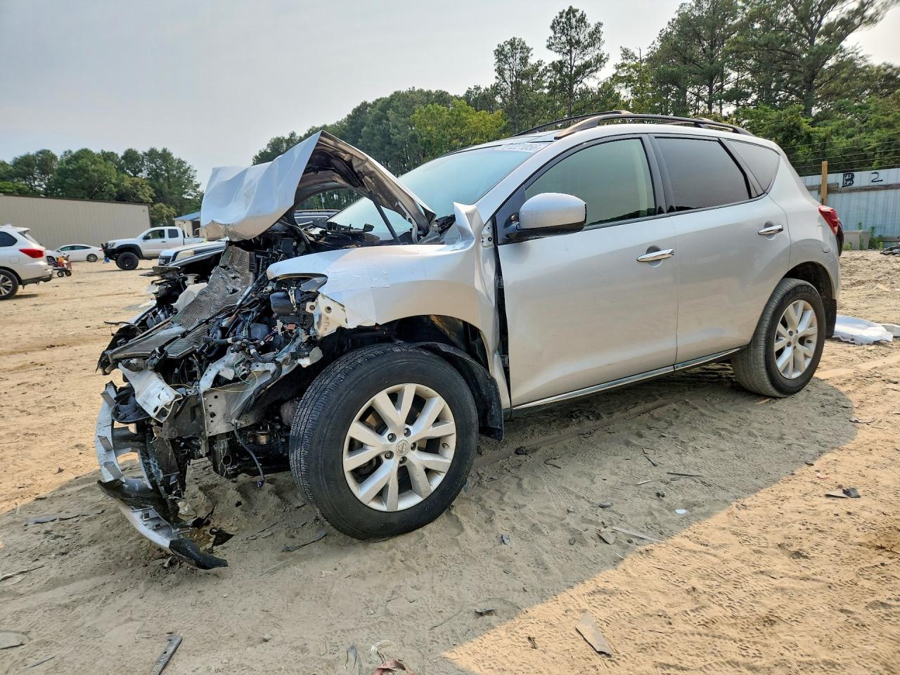 2012 NISSAN MURANO S | JN8AZ1MU0CW118195 | UPCARS