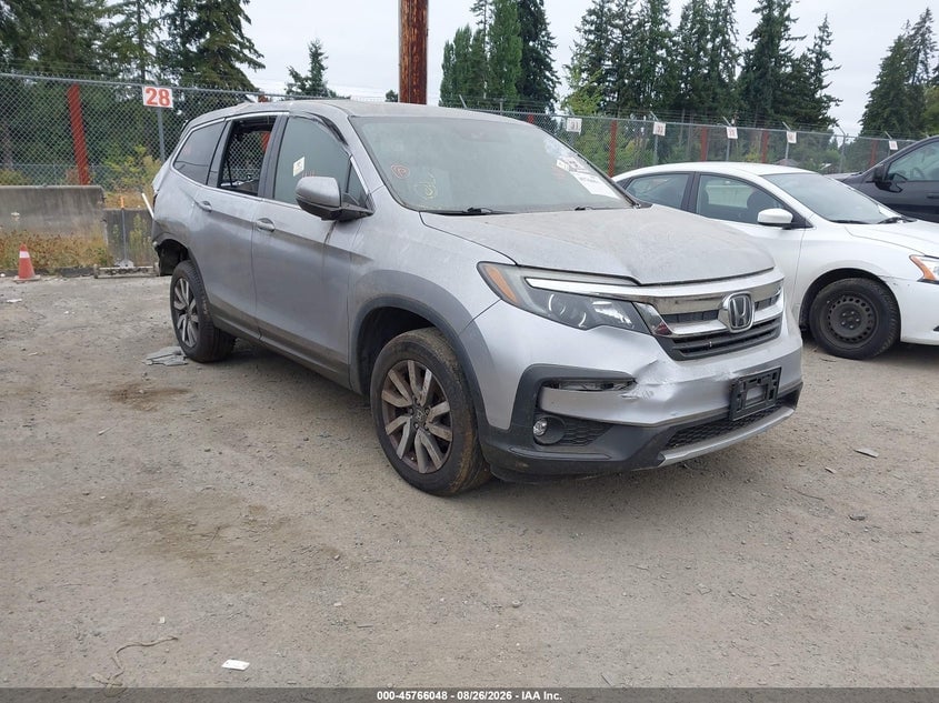 2019 HONDA PILOT EX-L | 5FNYF6H55KB007518 | UPCARS