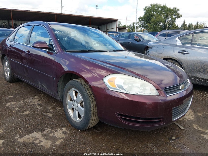 2007 CHEVROLET IMPALA LT | 2G1WT58N579299234 | UPCARS