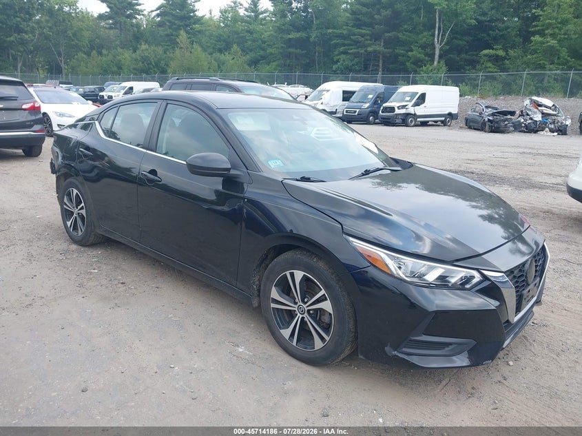 2022 NISSAN SENTRA SV XTRONIC CVT | 3N1AB8CV9NY267612 | UPCARS