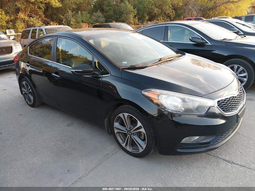 2016 KIA FORT EX | KNAFZ4A88G5548107 | UPCARS