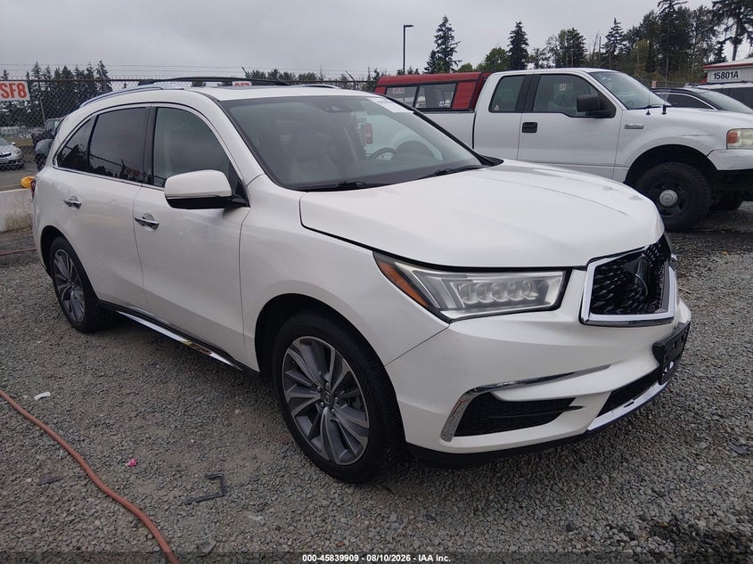 2018 ACURA MDX TECHNOLOGY PACKAGE   ACURAWATCH PLUS PKG | 5J8YD3H58JL000709 | UPCARS