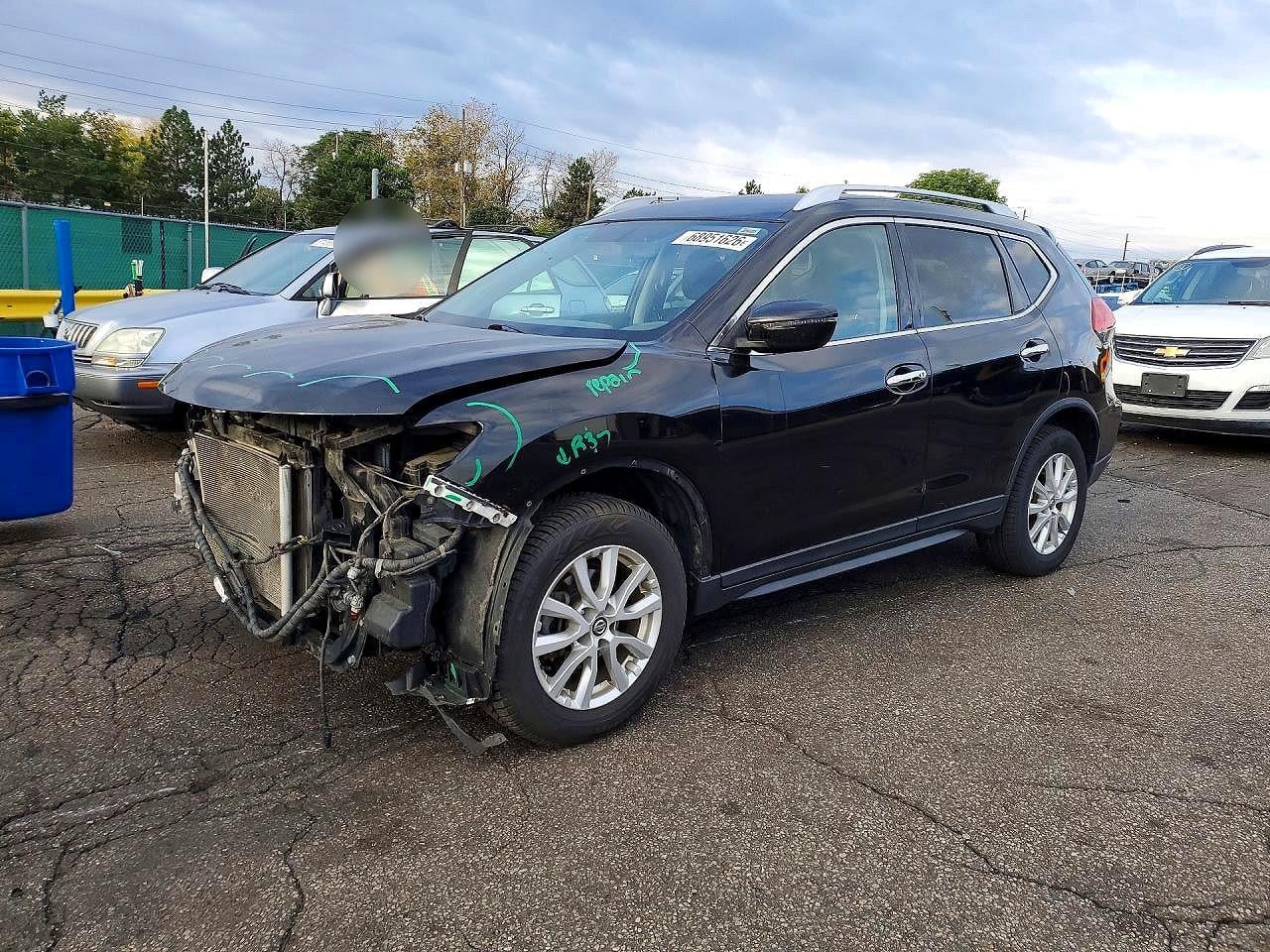 2017 NISSAN ROGUE SV | KNMAT2MV8HP554807 | UPCARS