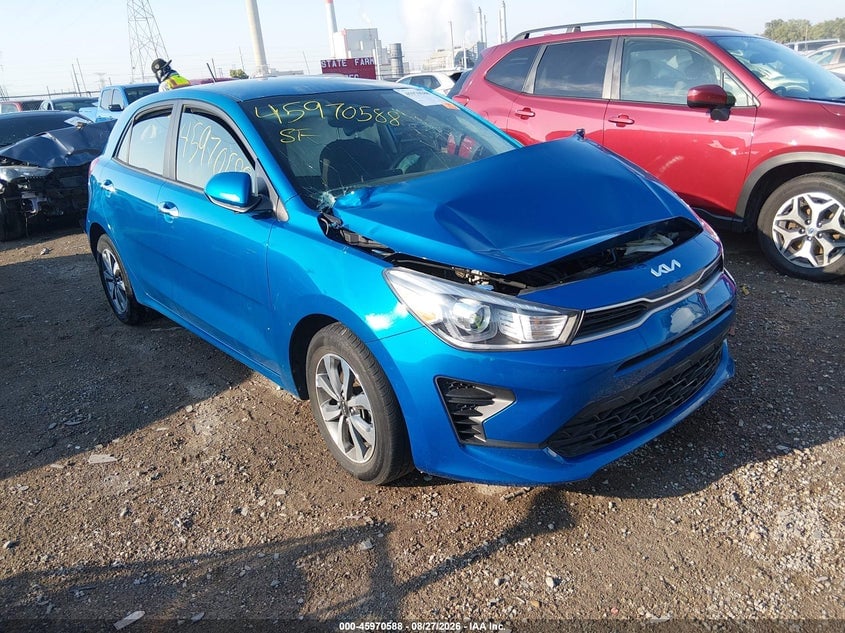 2022 KIA RIO 5-DOOR S | 3KPA25AD5NE506452 | UPCARS