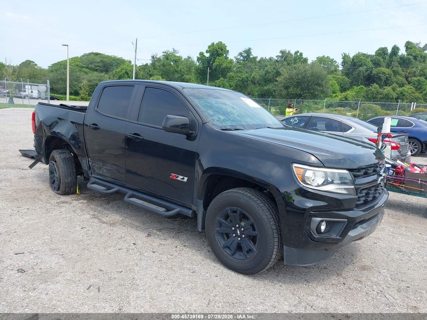 2021 CHEVROLET COLORADO 4WD  SHORT BOX Z71 | 1GCGTDEN4M1229783 | UPCARS