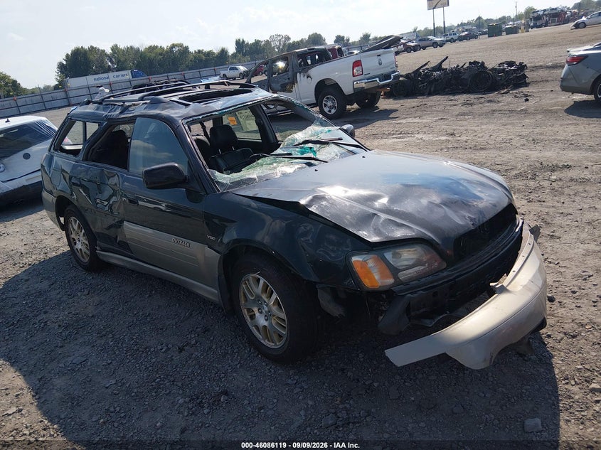 2001 SUBARU OUTBACK H6-3.0 | 4S3BH896617656266 | UPCARS