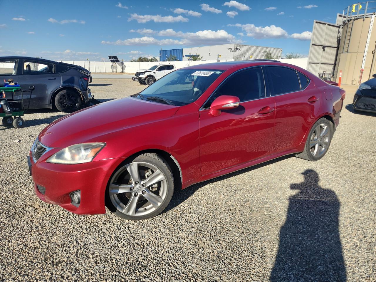 2011 LEXUS IS BASE | JTHBF5C28B5147706 | UPCARS