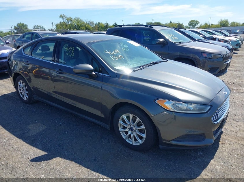 2015 FORD FUSION S | 3FA6P0G76FR275525 | UPCARS