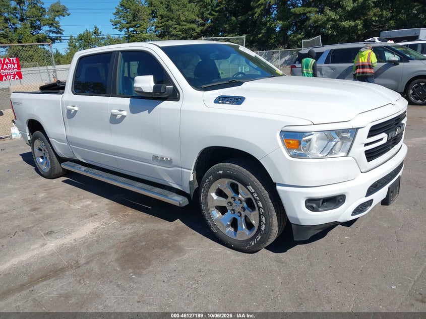 2019 RAM 1500 BIG HORN/LONE STAR  4X4 6'4 BOX | 1C6SRFMT1KN922862 | UPCARS