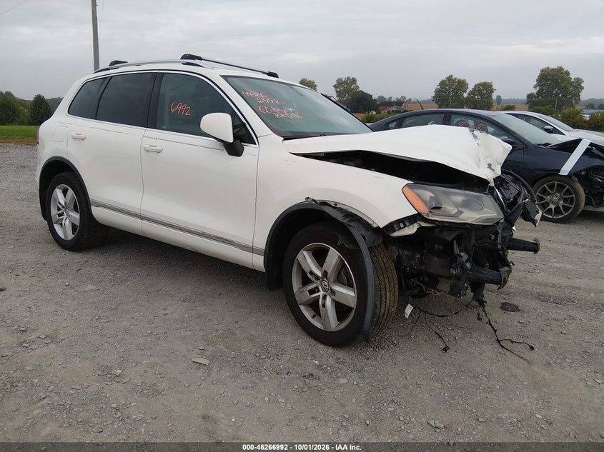 2012 VOLKSWAGEN TOUAREG VR6 LUX | WVGFF9BP1CD003084 | UPCARS