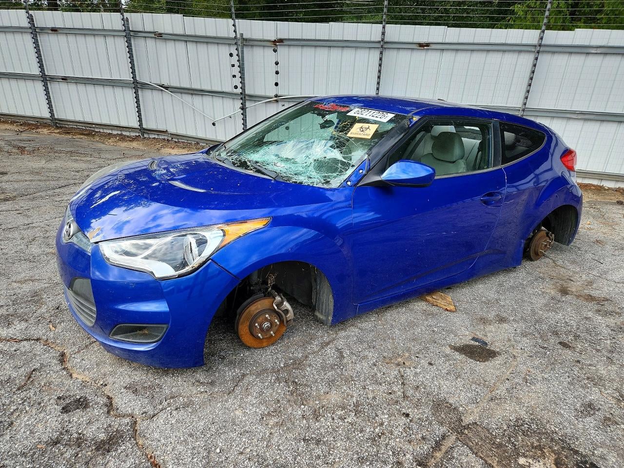 2012 HYUNDAI VELOSTER BASE | KMHTC6AD7CU065705 | UPCARS