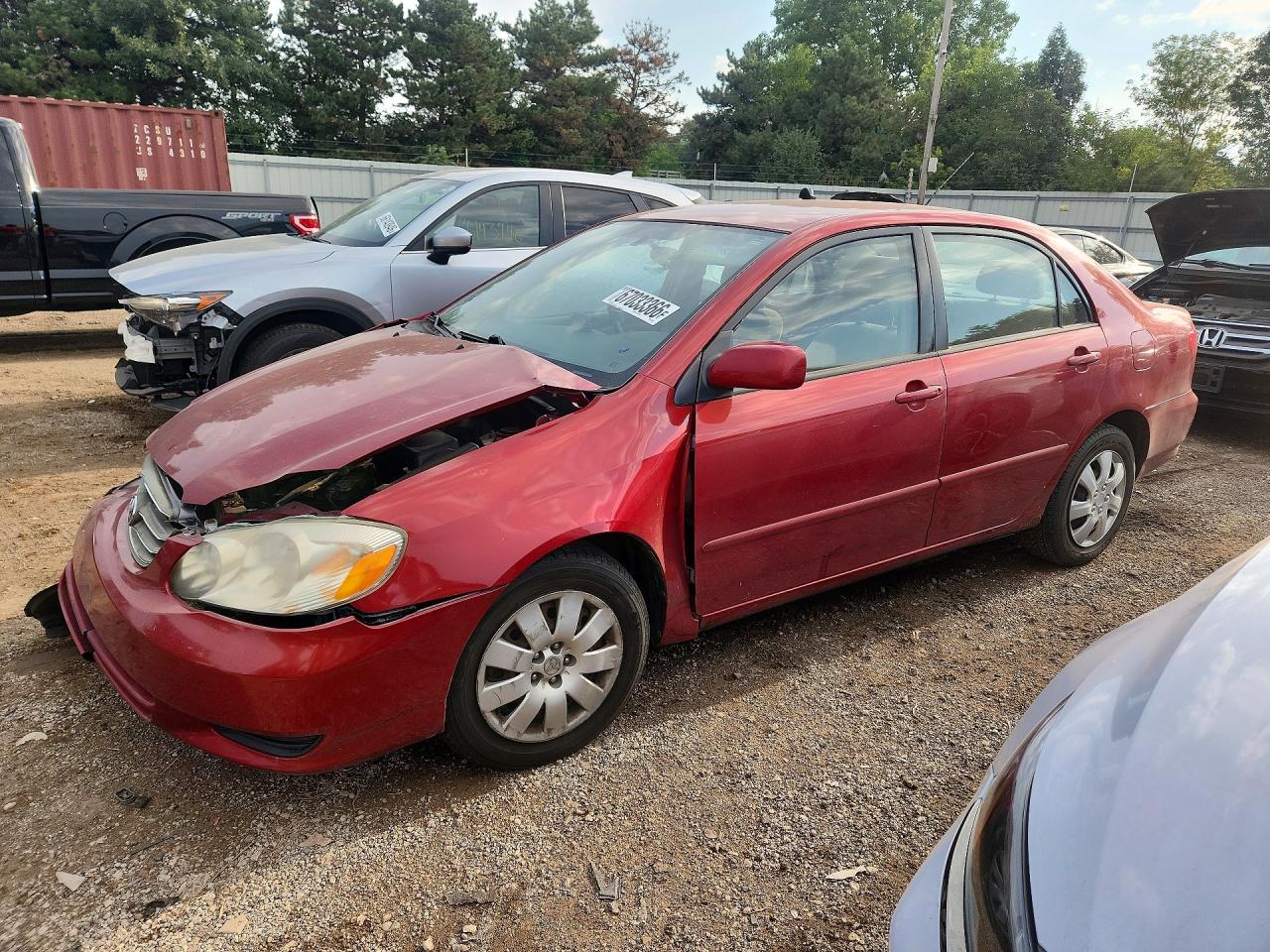 2004 TOYOTA COROLLA LE | 1NXBR32E44Z278273 | UPCARS