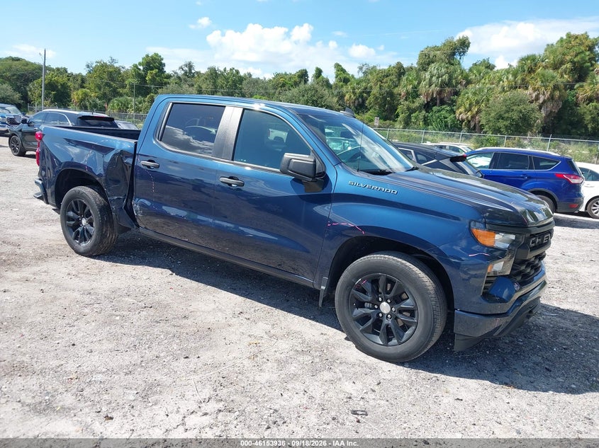 2023 CHEVROLET SILVERADO 1500 2WD  SHORT BED CUSTOM | 3GCPABEK8PG242705 | UPCARS