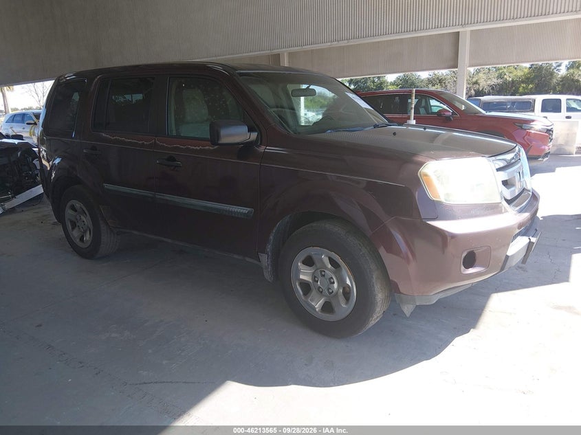 2009 HONDA PILOT LX | 5FNYF38289B006104 | UPCARS