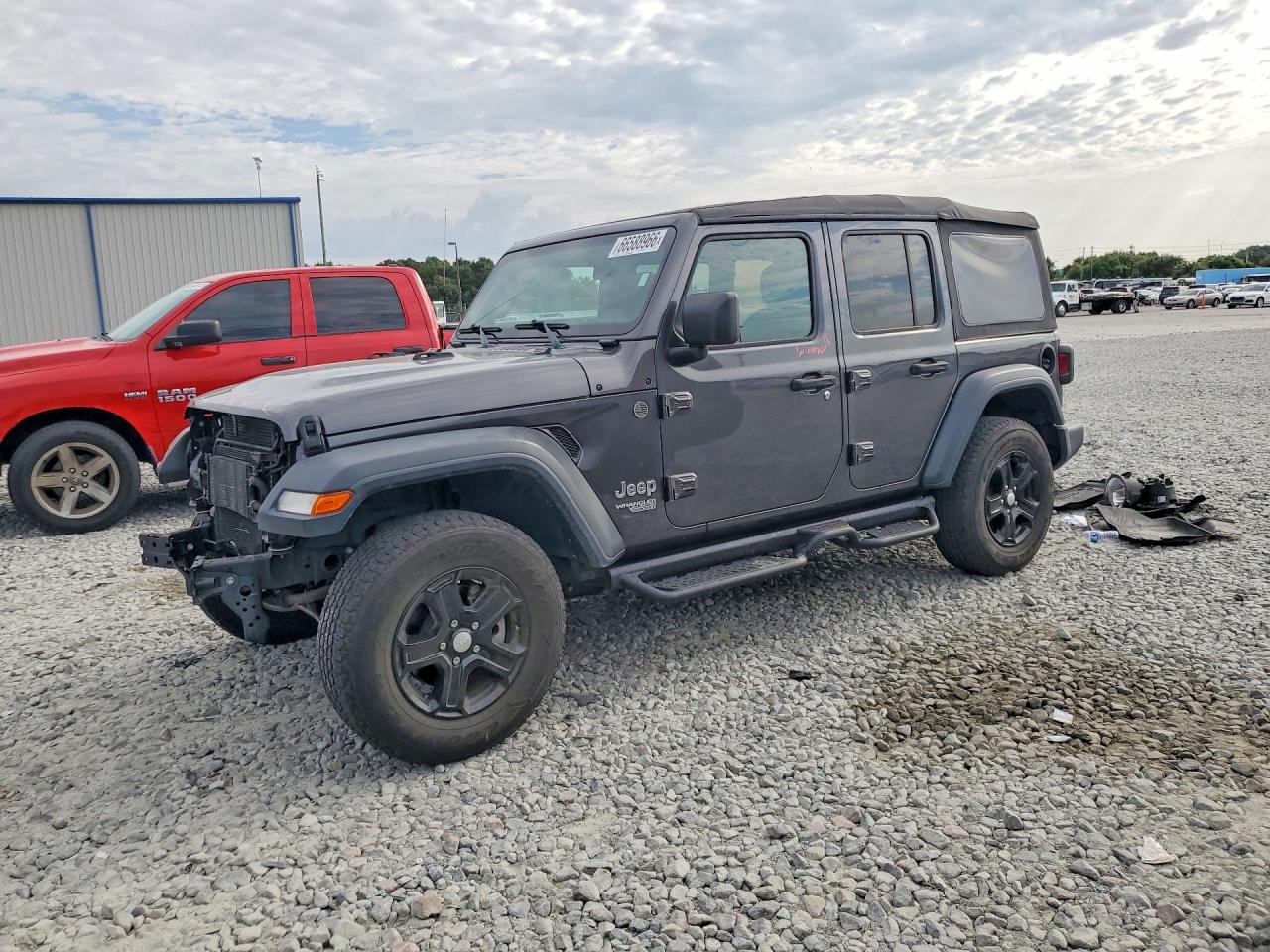 2018 JEEP WRANGLER SPORT | 1C4HJXDN5JW196983 | UPCARS