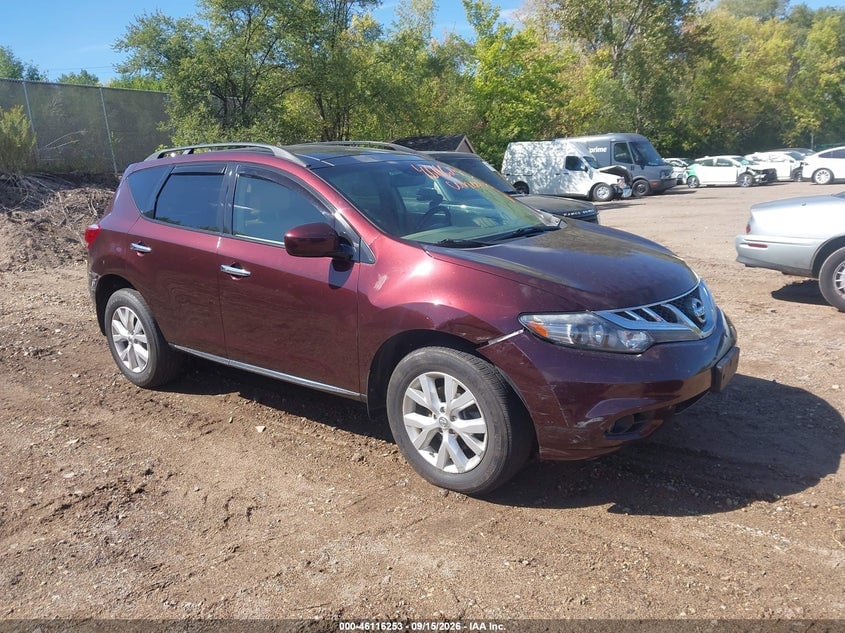 2014 NISSAN MURANO SL | JN8AZ1MW6EW521439 | UPCARS