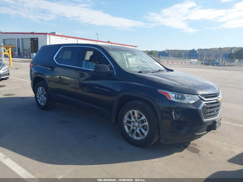 2021 CHEVROLET TRAVERSE FWD LS | 1GNERFKW1MJ176191 | UPCARS
