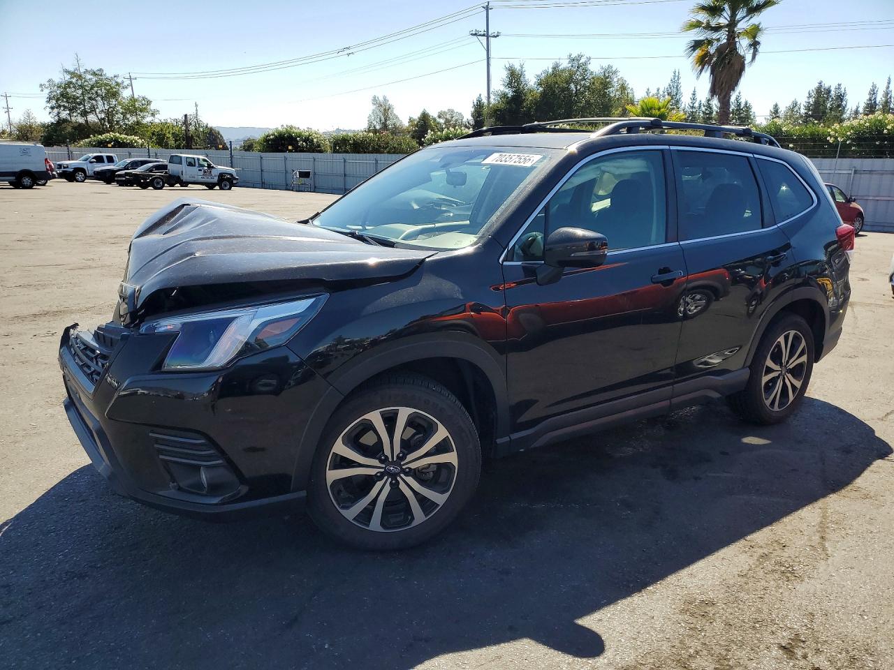 2022 SUBARU FORESTER LIMITED | JF2SKANC8NH431076 | UPCARS