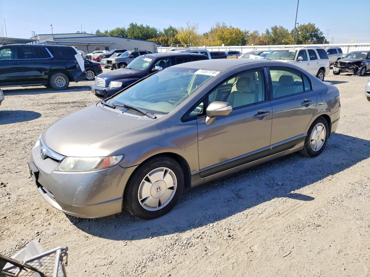 2007 HONDA CIVIC HYBRID | JHMFA36267S025421 | UPCARS