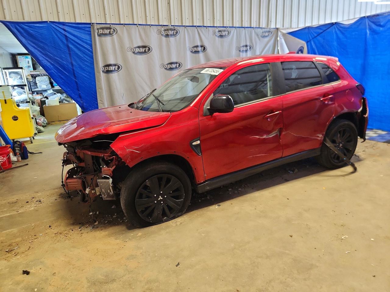 2022 MITSUBISHI OUTLANDER ES | JA4ARUAU8NU021837 | UPCARS