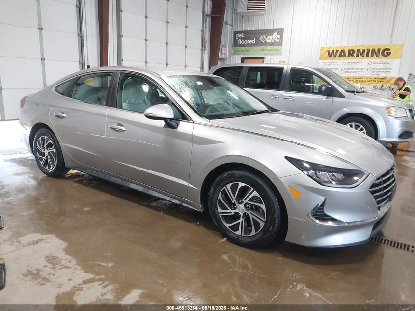 2021 HYUNDAI SONATA BLUE | KMHL24JJ4MA029860 | UPCARS