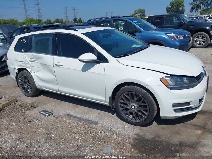 2015 VOLKSWAGEN GOLF SPORTWAGEN TDI SE 4-DOOR | 3VWFA7AU4FM513790 | UPCARS