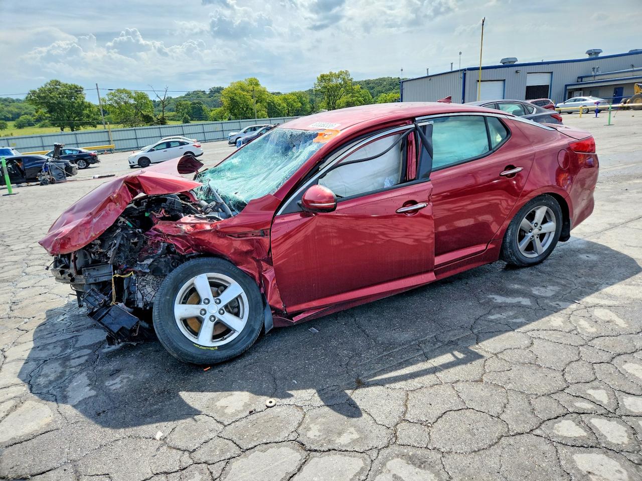 2015 KIA OPTIMA LX | 5XXGM4A76FG390549 | UPCARS