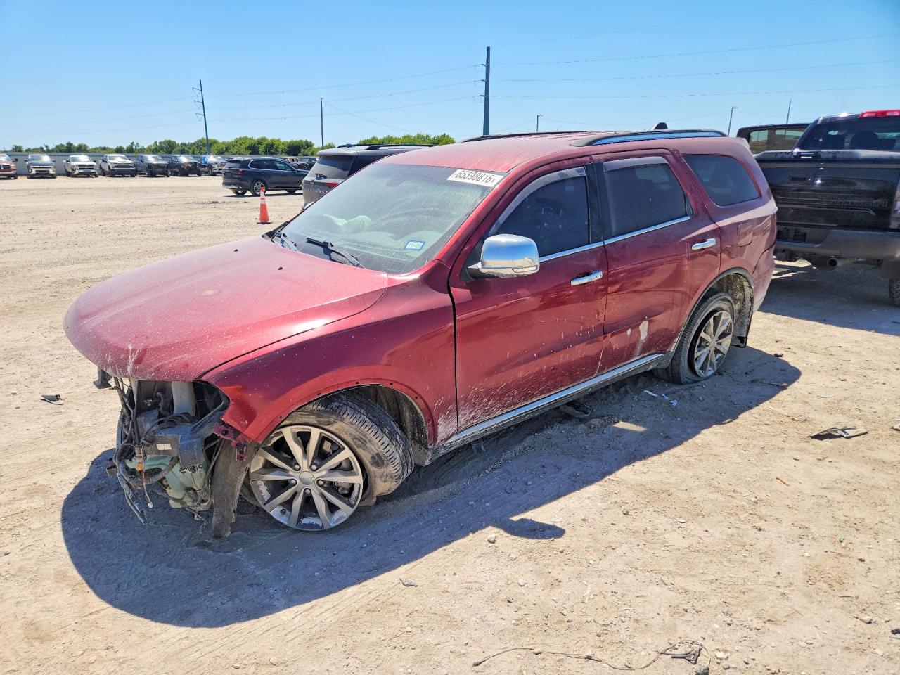 2014 DODGE DURANGO LIMITED | 1C4RDJDG8EC595369 | UPCARS