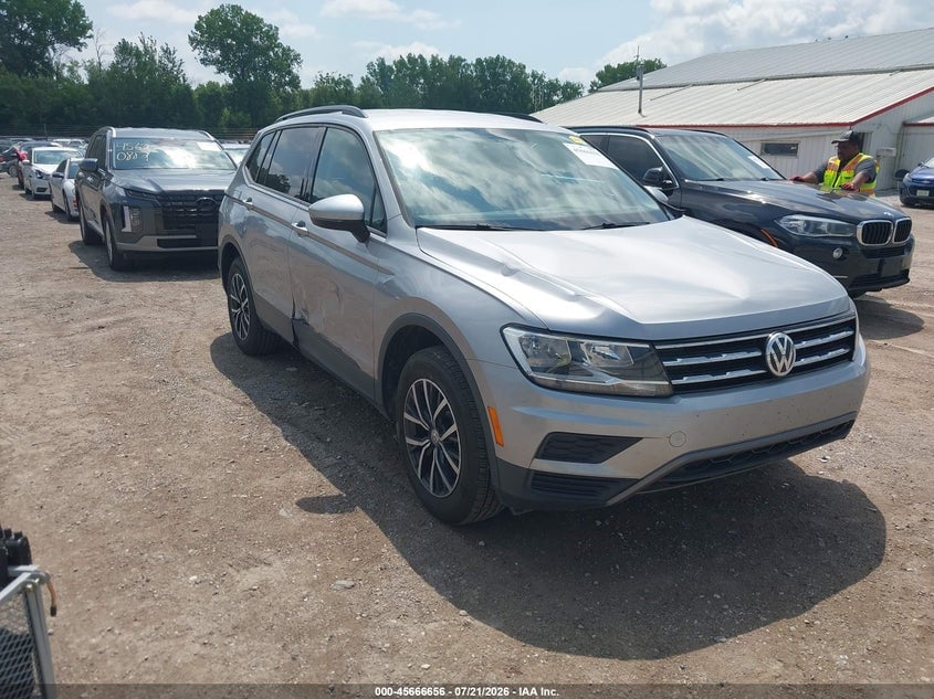 2021 VOLKSWAGEN TIGUAN 2.0T S | 3VV0B7AX2MM072157 | UPCARS